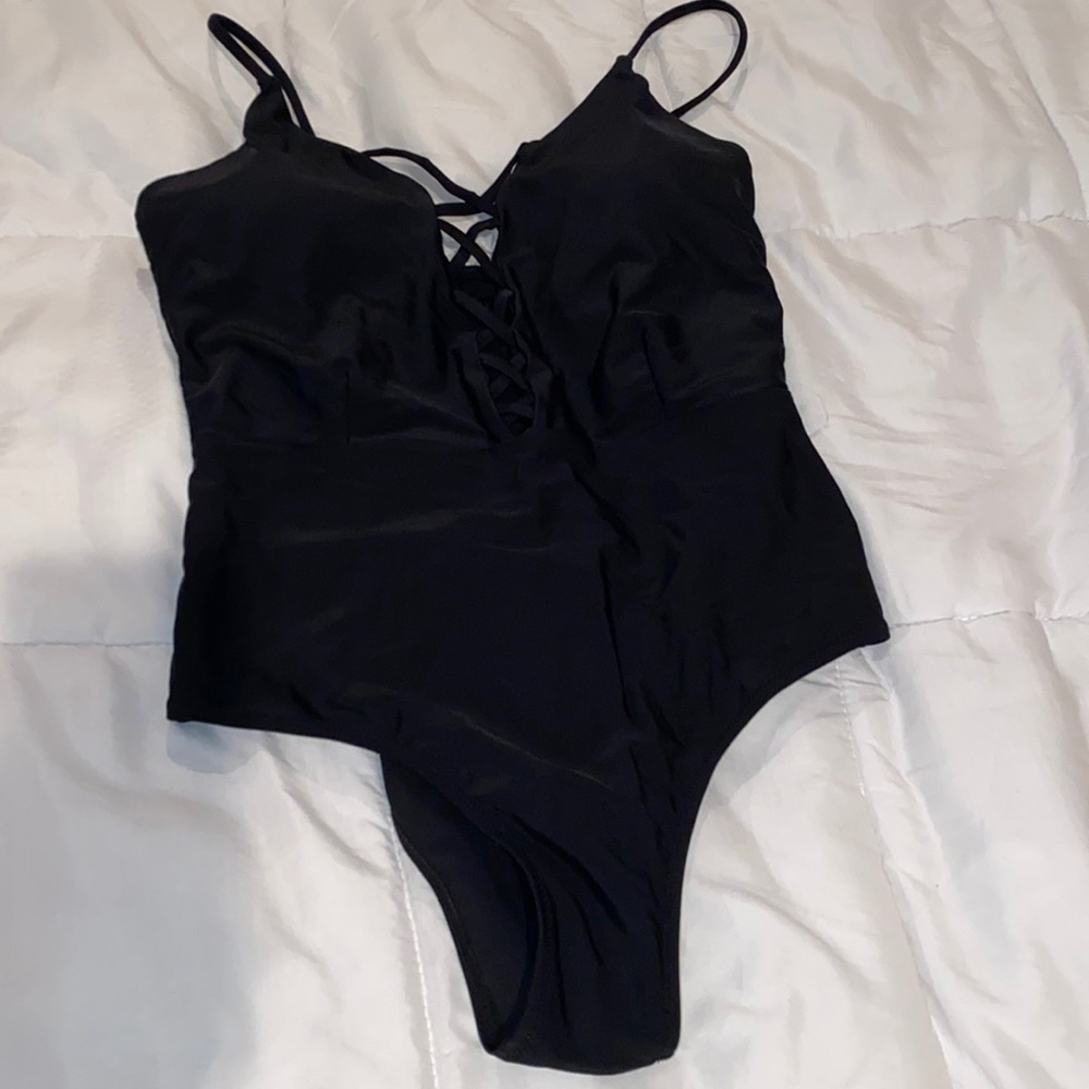 Black one piece